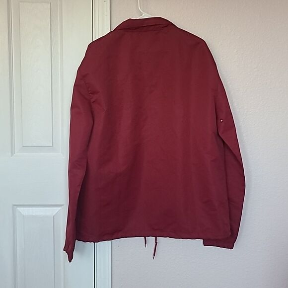 Full Tilt parka windbreaker maroon red Jacket Size extra large lightweight - Picture 4 of 4